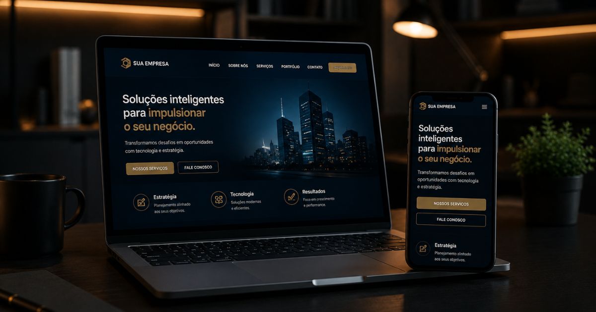 Arquitetura Web & Criação de Sites B2B de Alta Conversão
