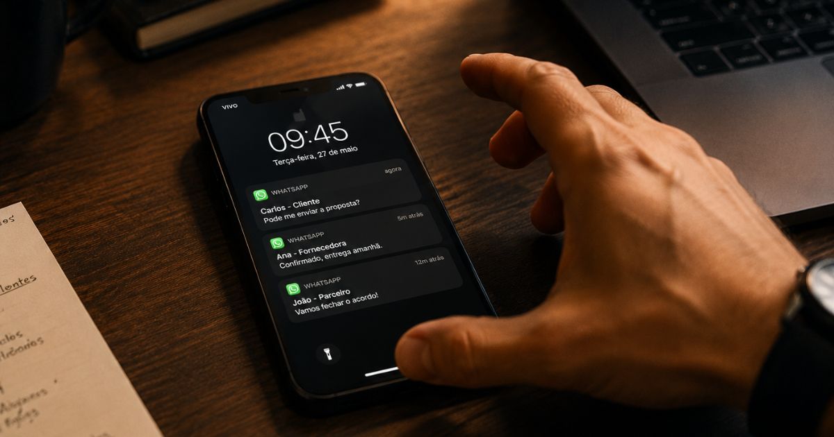 Quantos leads você perde por não responder rápido no WhatsApp